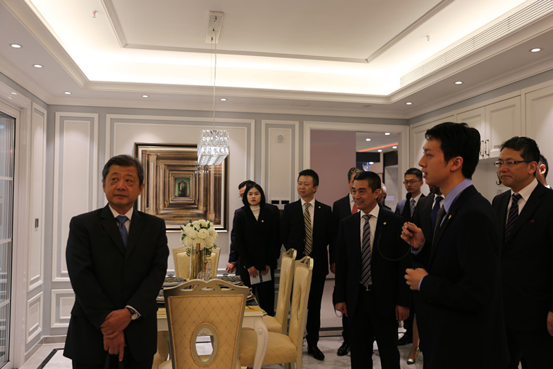 一郎,ceo濑户欣哉一行访问广田,广田创始人,广田控股集团董事长叶远西