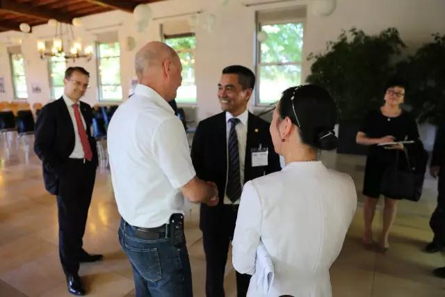 广田创始人,广田控股集团董事长叶远西携高管团队出席gartner员工见面